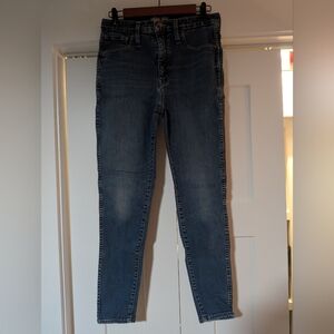 Madewell 10” High Rise Skinny Jeans Women’s Size 30 - Great Stretch